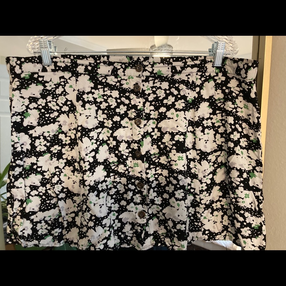 ASOS Curve Button Front Mini Skirt - Picture 7 of 7